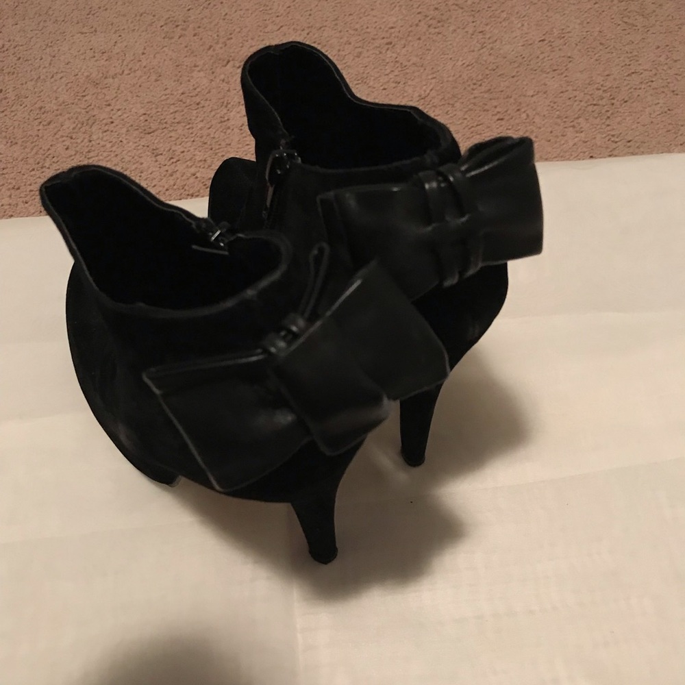 Black Booties worn maybe 2 times